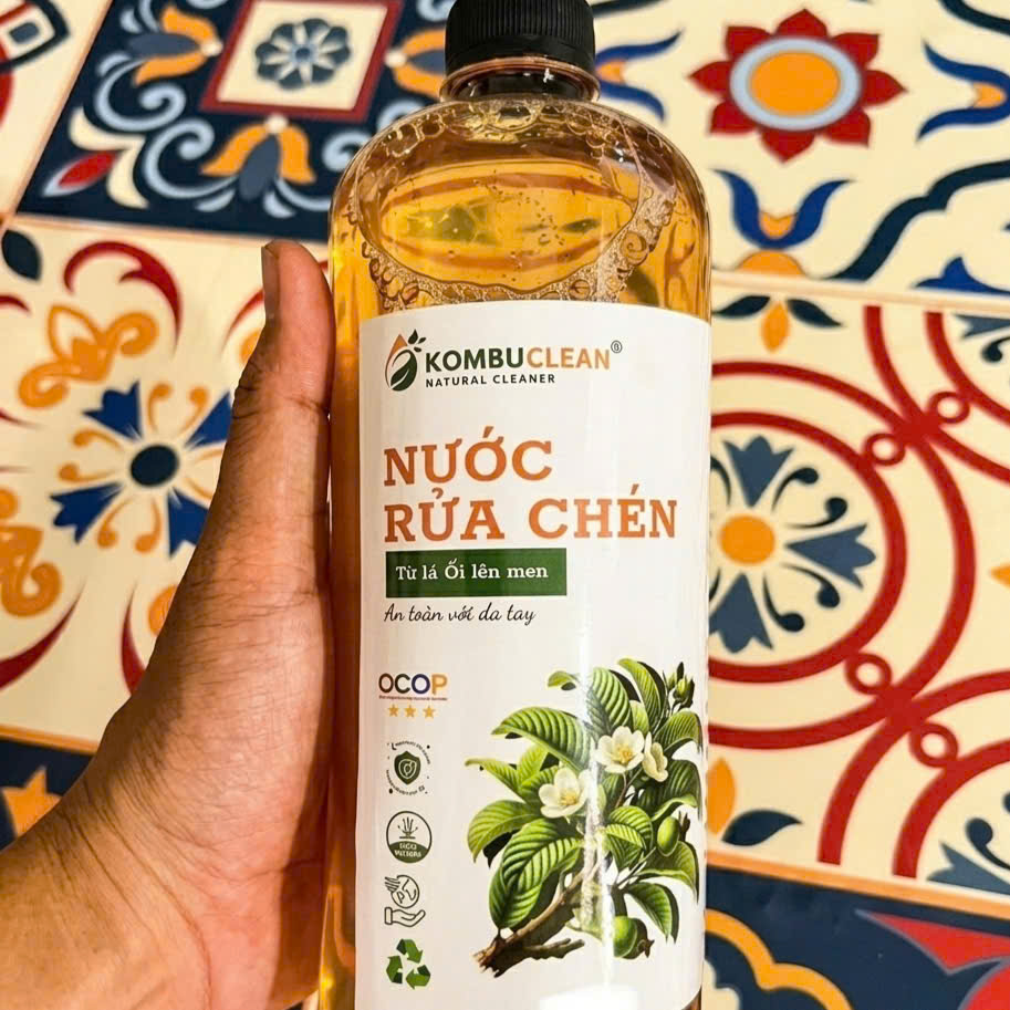 Nước Rửa Chén Kombuclean – Giải Pháp Làm Sạch Tự Nhiên An Toàn Cho Mọi Gia Đình